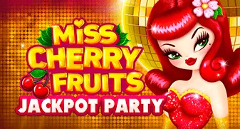 Miss Cherry Fruits Jackpot party game tile