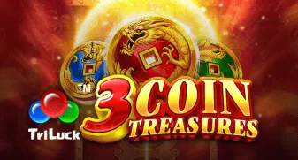 3 Coin Treasures game tile