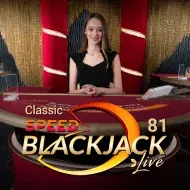 Classic Speed Blackjack 81