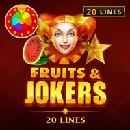 Fruits&Jokers: 20 lines