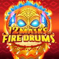 12 Masks of Fire Drums