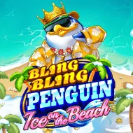 Bling Bling Penguin: Ice On The Beach