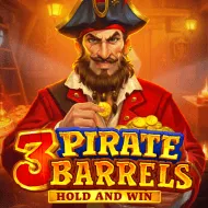 3 Pirate Barrels: Hold and Win