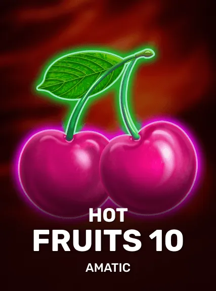 Hot Fruits 10 game tile