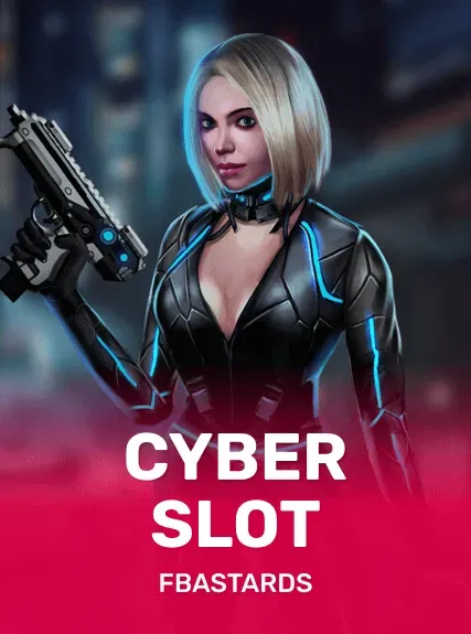 Cyber slot game tile