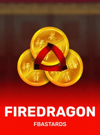 Fire dragon game tile