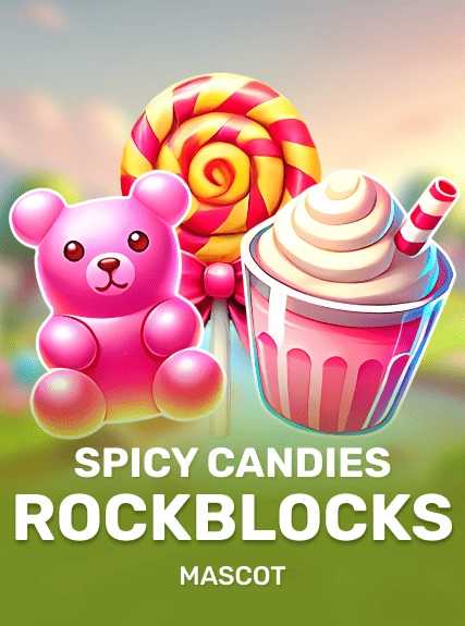 Spicy Candies Rockblocks game tile