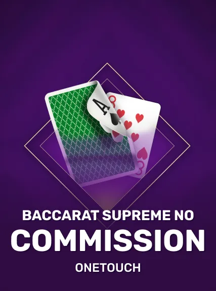 Baccarat Supreme No Commission game tile