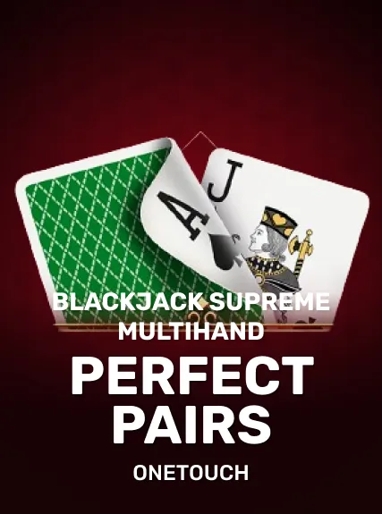 Blackjack Supreme Multi Hand Perfect Pairs game tile