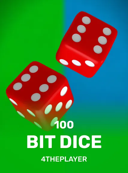 100 Bit Dice game tile