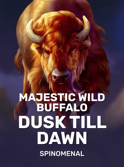 Majestic Wild Buffalo - Dusk Till Dawn game tile