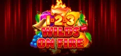 1-2-3 Wilds on Fire game tile