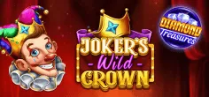 Joker's Wild Crown - Diamond Treasures game tile