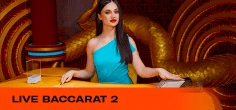 Live Baccarat 2 game tile