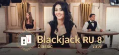 Blackjack Classic Ru 8 game tile