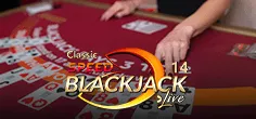 Classic Speed Blackjack 14 game tile