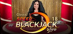 Classic Speed Blackjack 18 game tile