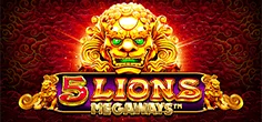 5 Lions Megaways game tile