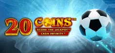 20 Coins Score the Jackpot game tile