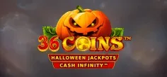 36 Coins Halloween Jackpots game tile