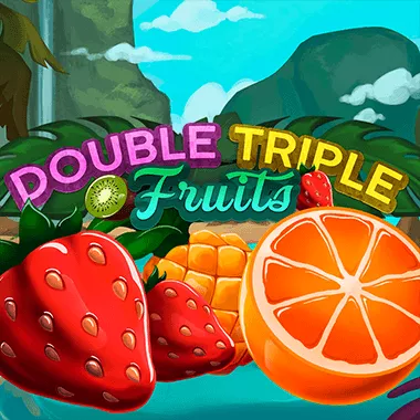 Double Triple Fruits game tile