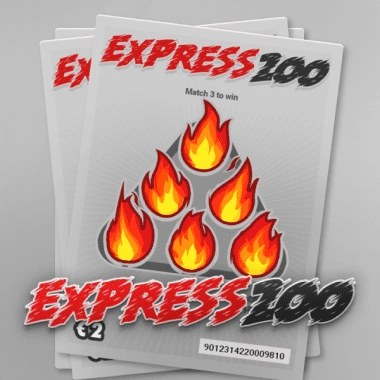 Express 200 Scratch game tile