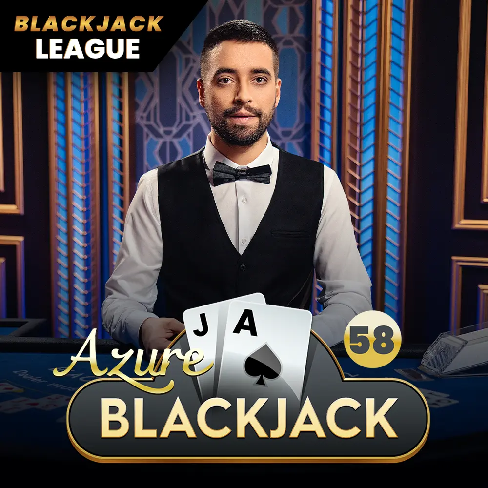 Blackjack 58 - Azure game tile