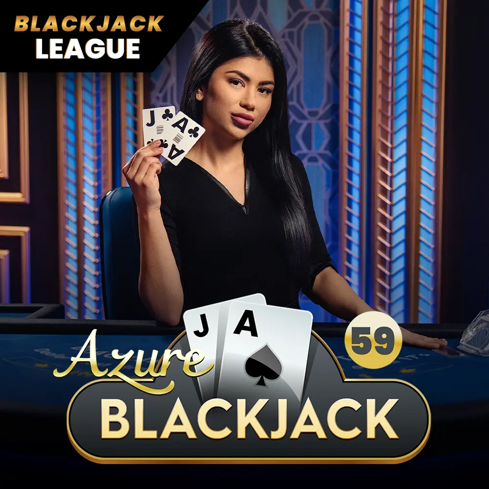 Blackjack 59 - Azure game tile