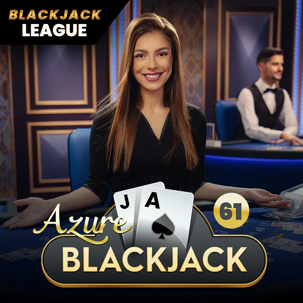 Blackjack 61 - Azure game tile