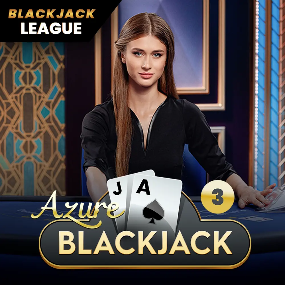 Blackjack 3 - Azure game tile