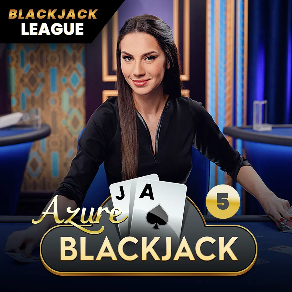 Blackjack 5 - Azure game tile