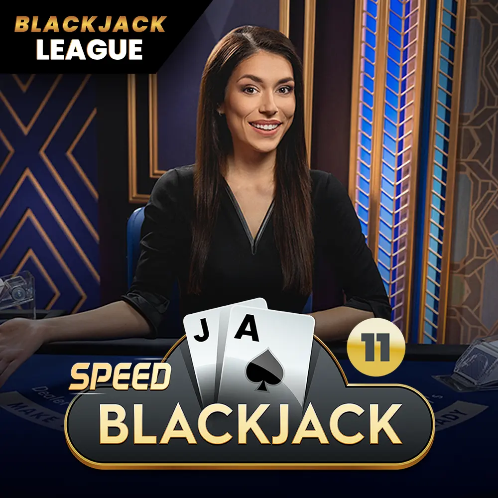 Speed Blackjack 11 - Azure game tile