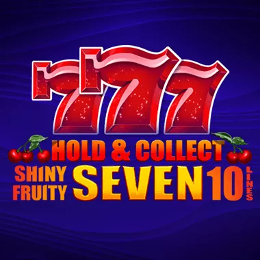 Shiny Fruity Seven 10 Lines Hold and Collect game tile
