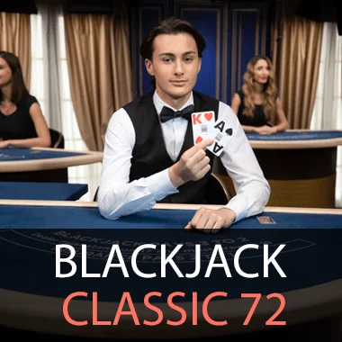 Blackjack Classic 72 game tile