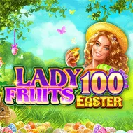 Lady Fruits 100 Easter game tile