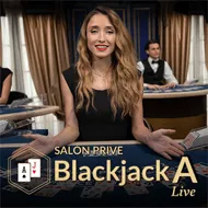 Salon Prive Blackjack A game tile