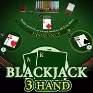 Blackjack (3 Hand) game tile