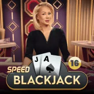 Speed Blackjack - 16 Ruby game tile