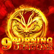 9 Burning Dragons game tile
