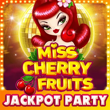 Miss Cherry Fruits Jackpot party game tile