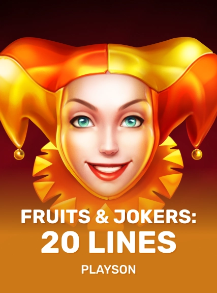 Fruits&Jokers: 20 lines game tile