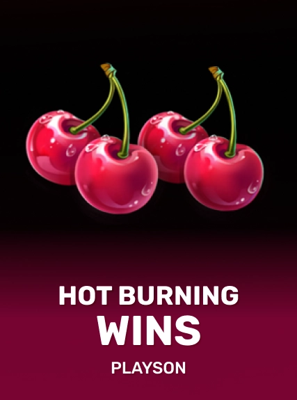 Hot Burning Wins game tile