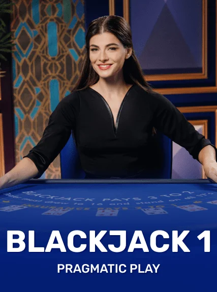 Blackjack 1 - Azure game tile