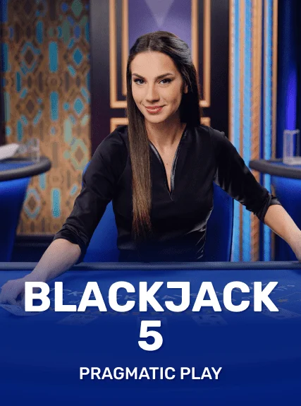 Blackjack 5 - Azure game tile