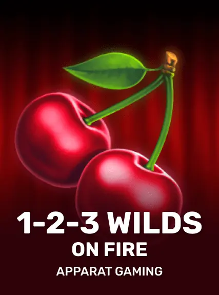 1-2-3 Wilds on Fire game tile