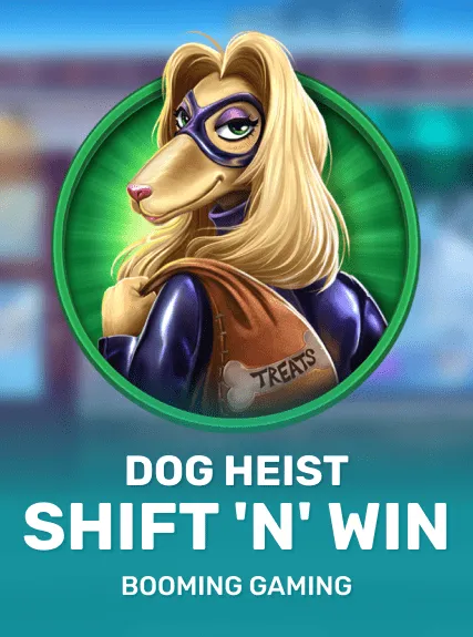 Dog Heist Shift 'N' Win game tile