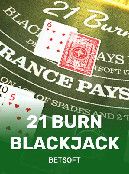 21 Burn Blackjack game tile