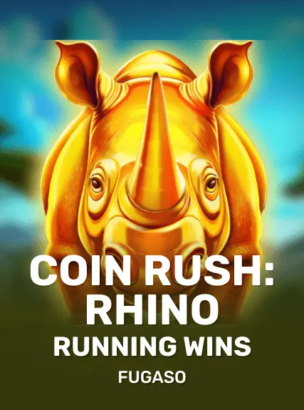 Coin Rush: Rhino Running Wins game tile