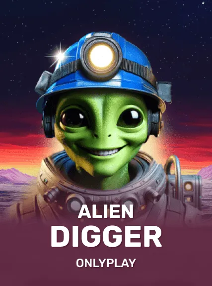 Alien Digger game tile