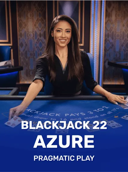 BlackJack 22 - Azure game tile